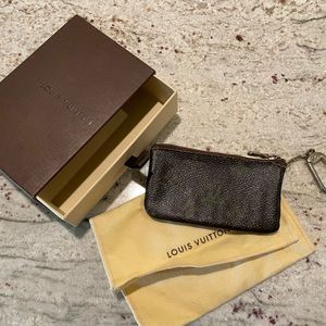Authentic Louis Vuitton keychain pouch
